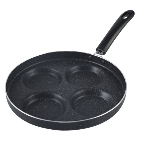 ULTNICE 1Set Four-cup Frying Pan Assorted Color for Household Users with Even Heating Feature