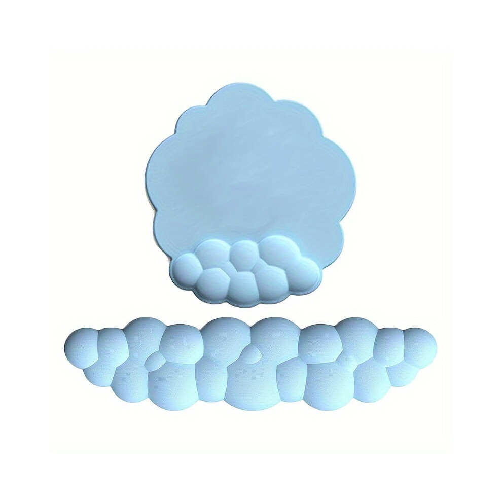 Cloud Memory Foam Wrist Rest Keyboard Pad Â Non-Slip, Ergonomic, Compatible With All Keyboards & Mice 9485826587422