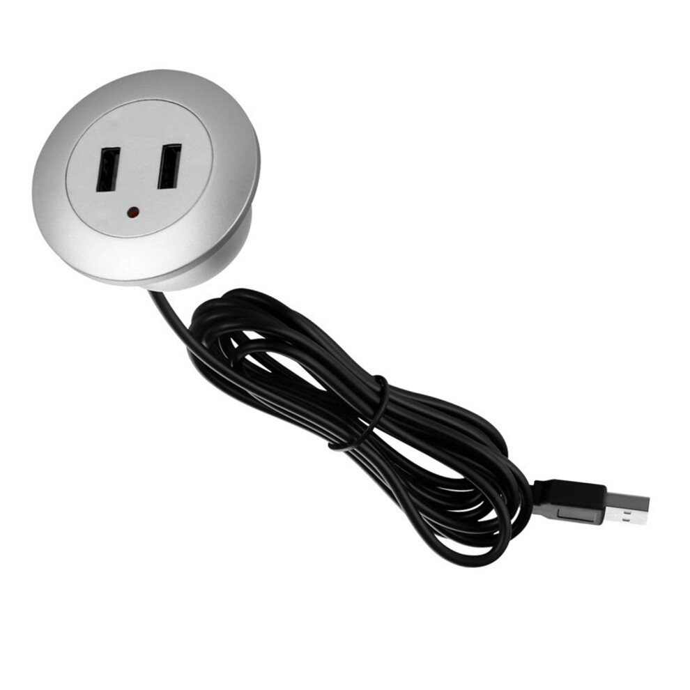 Usb Port Desktop Embedded Charging Connector For Usb Desk Data Line Splitter Charging Socket For Home 9485826587705