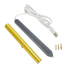 Hot Foil Roll Heated Foil Pen Set Foil Starter USB Heat Foil Pen for Scrapbooking Tool Kits Card Making Craft Drawing
