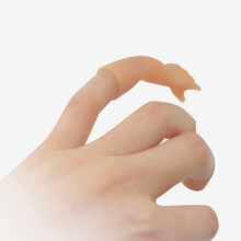 3Pcs Tiny Finger Hands Light Brown Plastic Party Favors and Trick Props