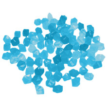 Xoxingysm Glowing Stones – Blue Glow-in-the-Dark Garden Pebbles, Fish Tank Gravel & DIY Decor (1 Pack), compatible with outdoor/indoor use