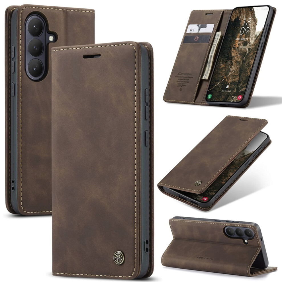 Caseme Leather Case For Compatible With Samsung Galaxy S26 / S26 Pro 5GâFlip Wallet, Card Holder, Magnetic Closure, Shockproof, Kickstand 9193271789574