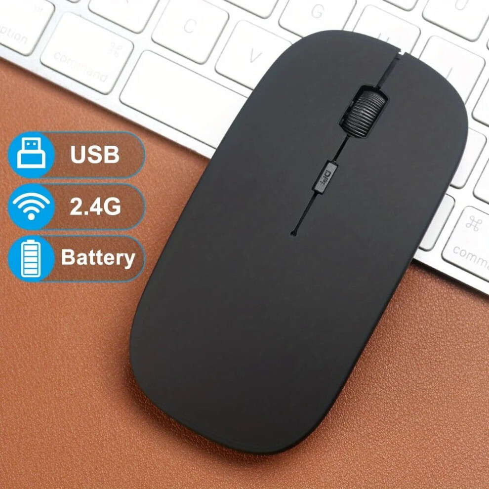 Wireless Mouse Gaming Mouse Backlight Usb Compatible Rgb Rechargeable Mice Silent Backlit Ergonomic Gaming Mouse For Laptop Pc 9193271789260