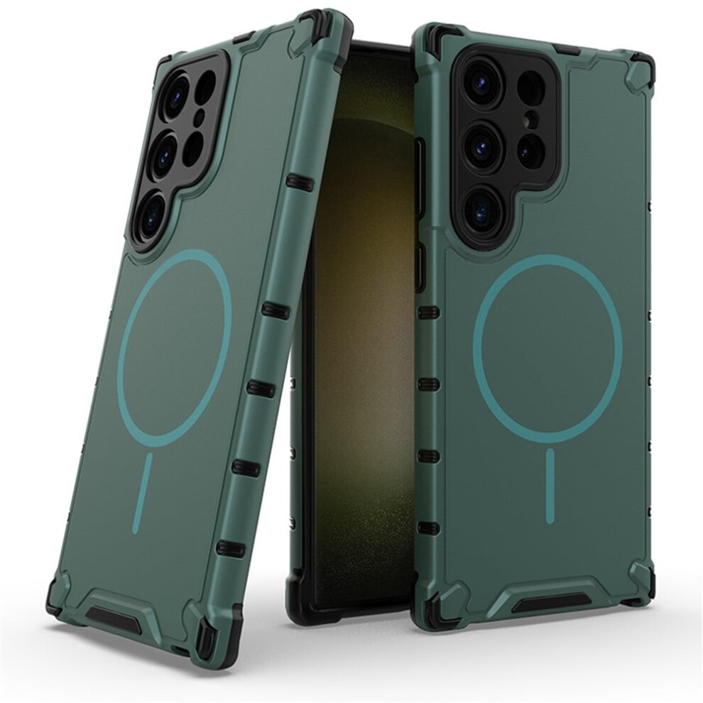 Airbag Case For Samsung Galaxy S25 Ultra 5G Magsafe Green 941196065056