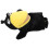 Soft Black Crow Hand Puppet for Classroom Props and Decor with Comfortable Texture 1