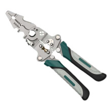 QenASHaing 12-in-1 Foldable Wire Stripper, compatible with Sharp Cutting & Ergonomic Grip – for Electricians, DIY, Home Repair