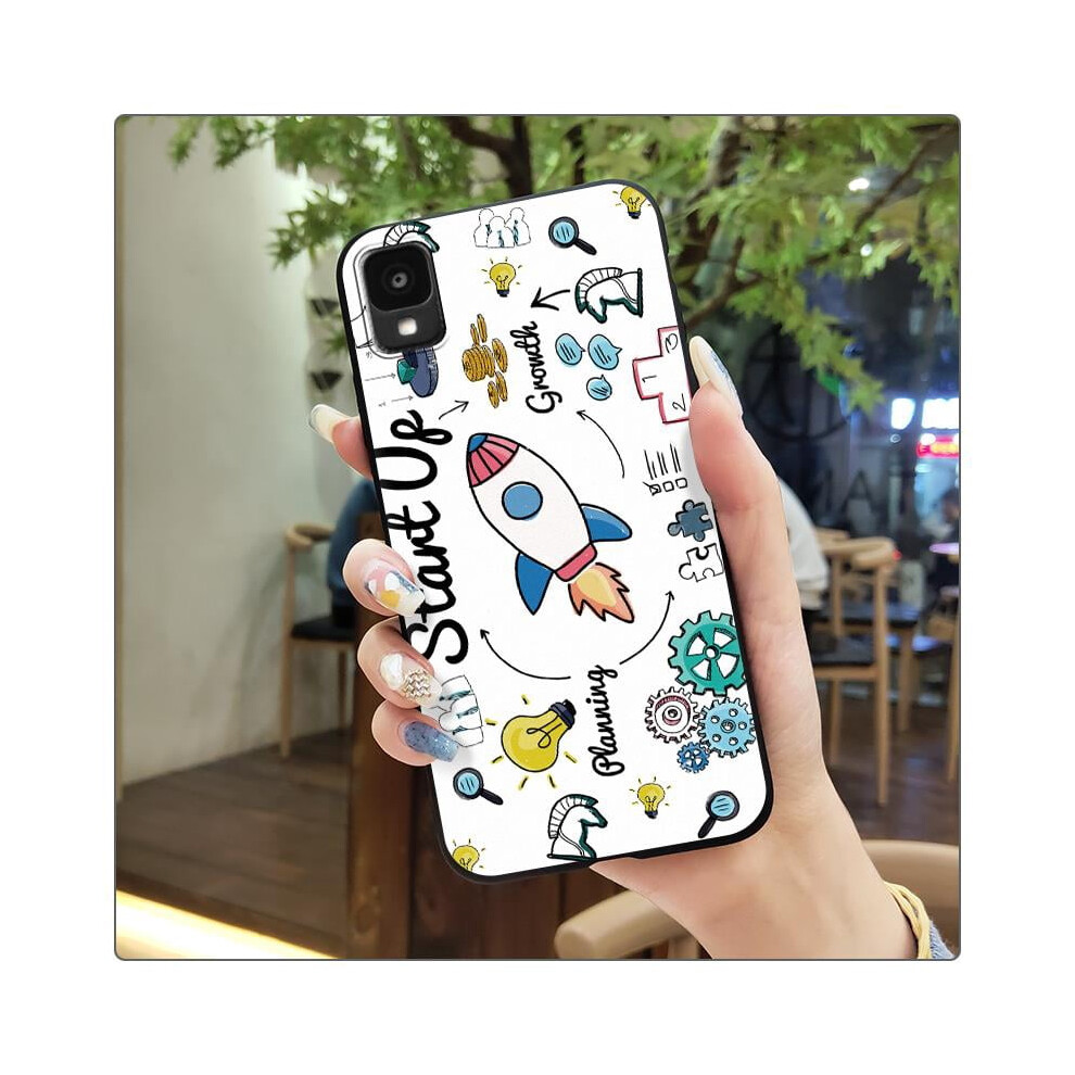 Tpu Phone Case For Tcl 30Z 30Le T602dl Cartoon Waterproof 9152228999541