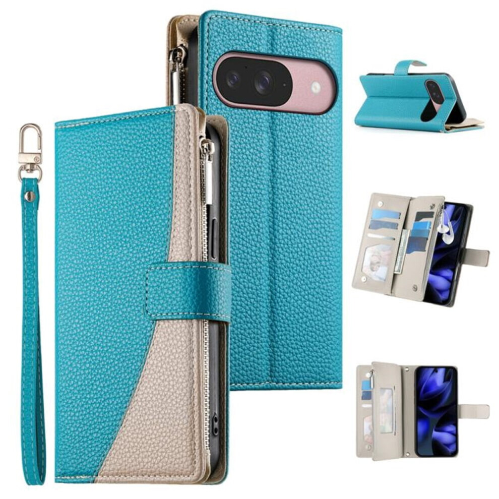 Pu Leather Flip Wallet Case For Google Pixel 9 / 9 Pro 6.3 9152228000728