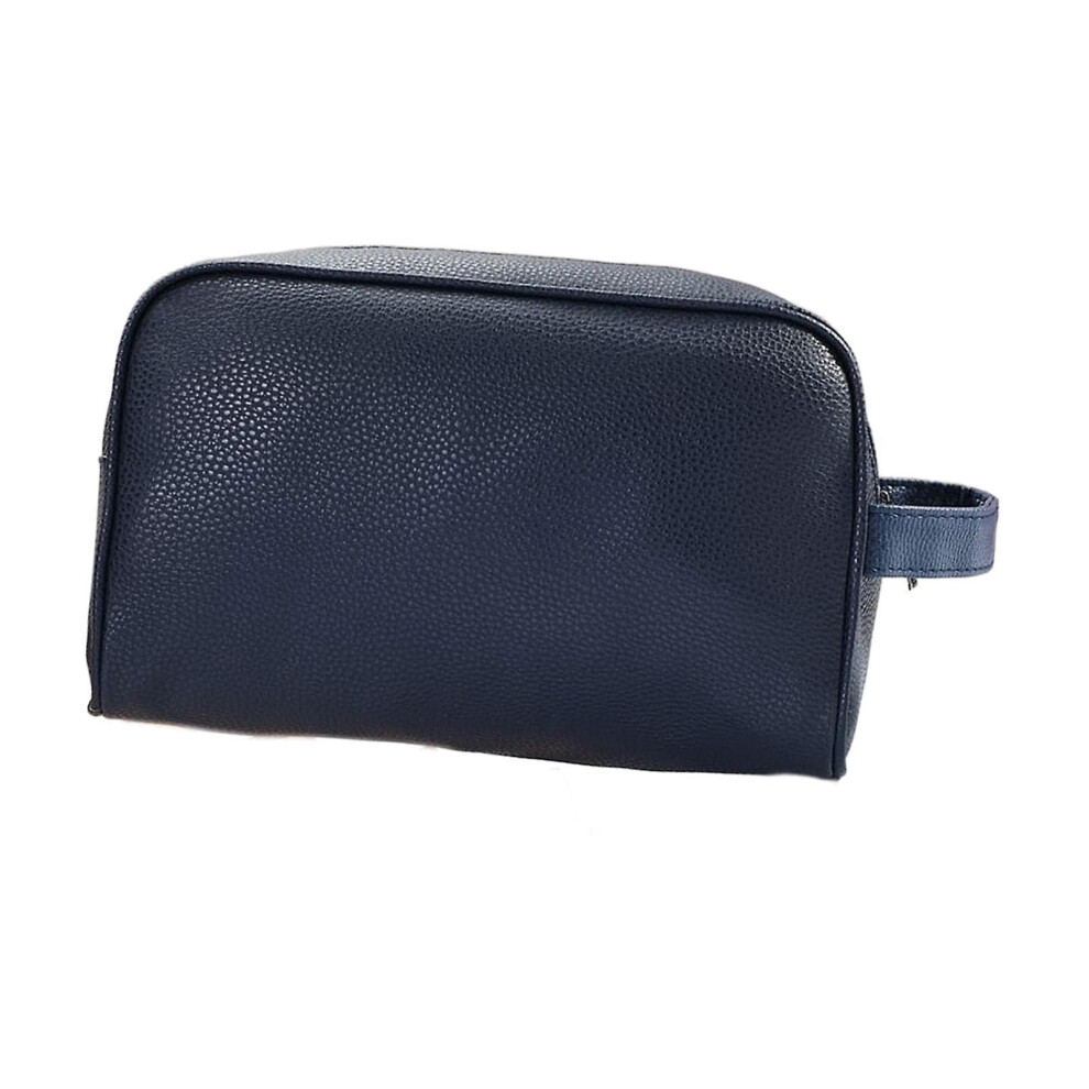 Toiletry Bag Blue Travel Cosmetic Organizer