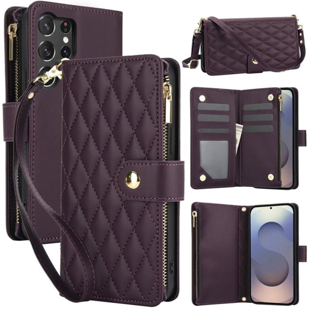 Rfid-Blocking Flip Wallet Case For Samsung Galaxy S24 Ultra 9152228002180
