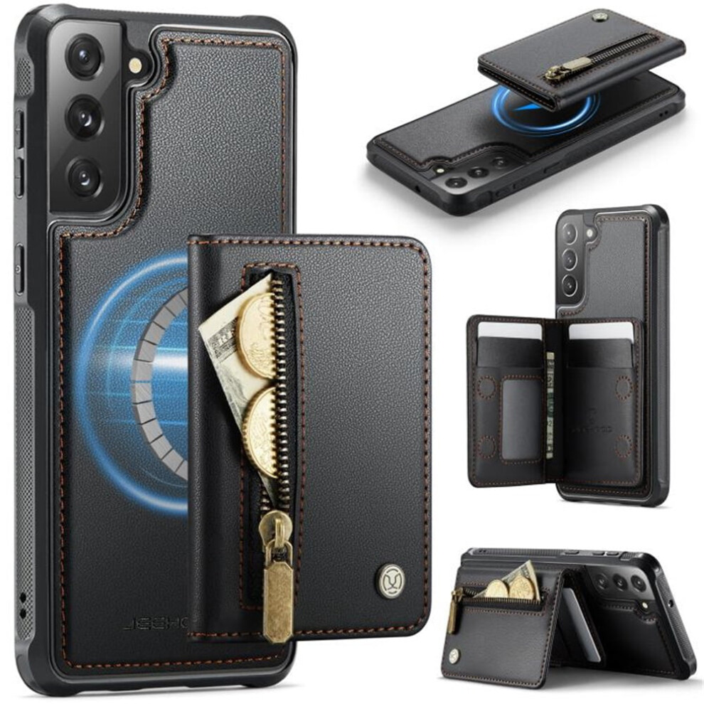Samsung Galaxy S21+ 5G Magsafe Wallet Case Black 9170372607037