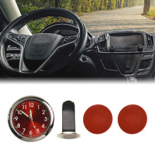 Car Clock Luminous Automobiles Internal Stick-On Mini Digital For Dashboard Air Vent-On Clock Watch Small Luminous For Boat Bike
