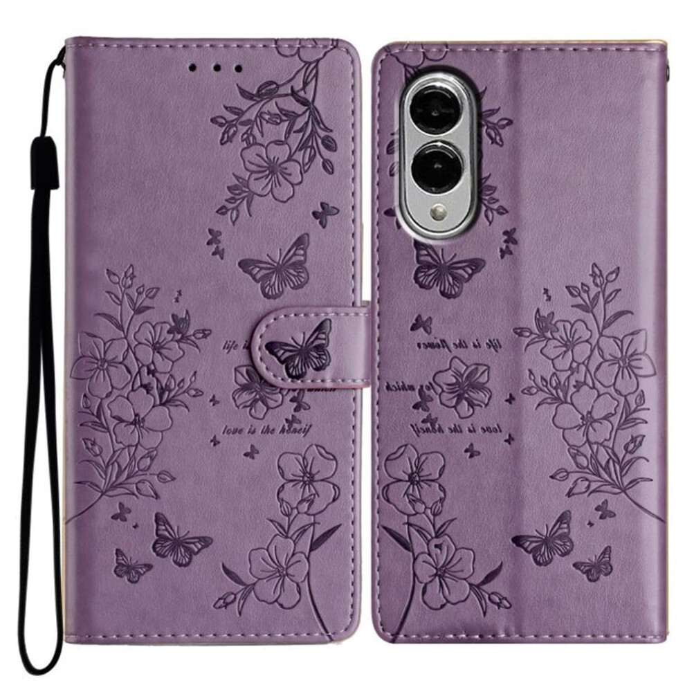Pu Leather Flip Wallet Case For Samsung Galaxy S25 Purple 9170372610761