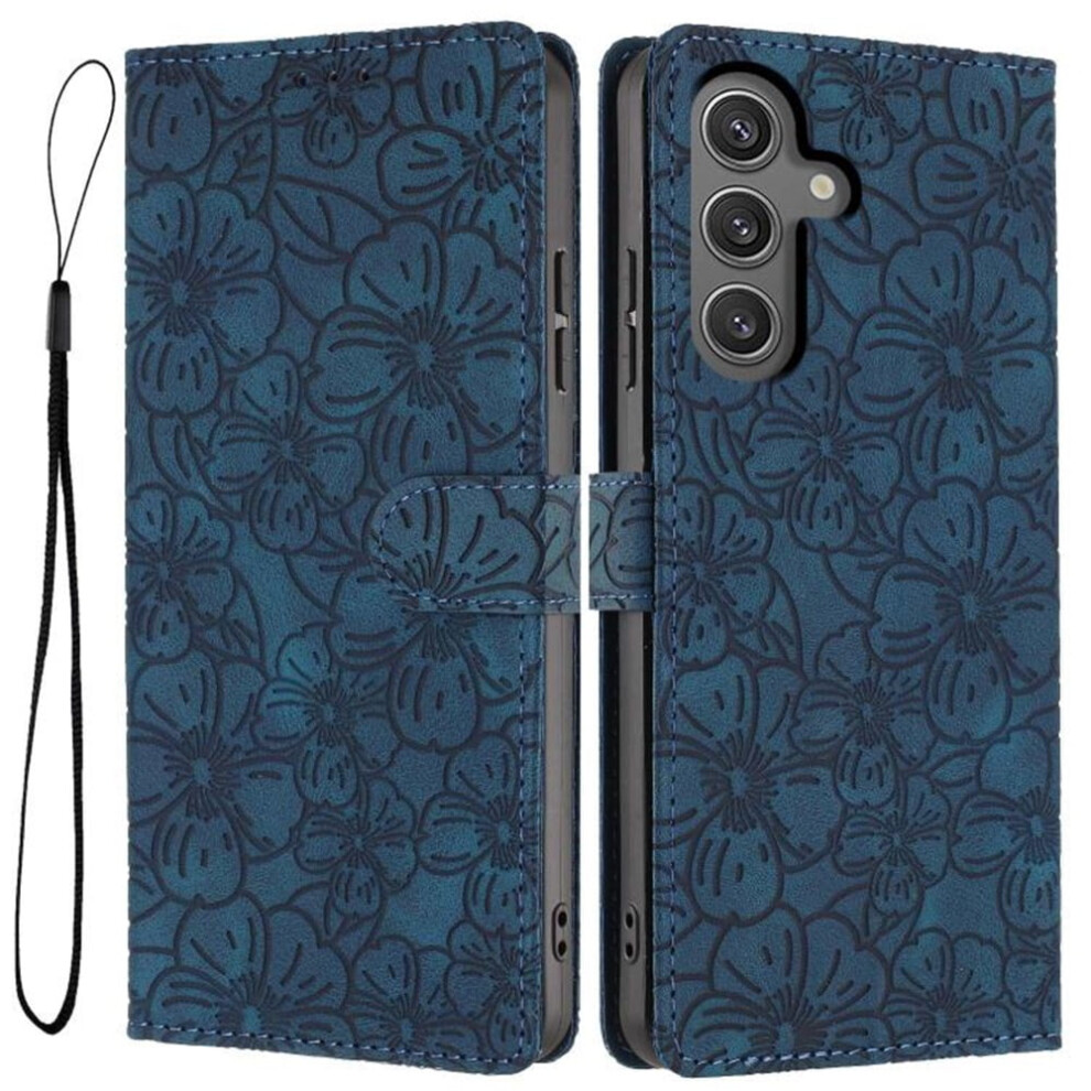 Cherry Blossom Leather Flip Wallet Case For Samsung Galaxy Red 9170372611874