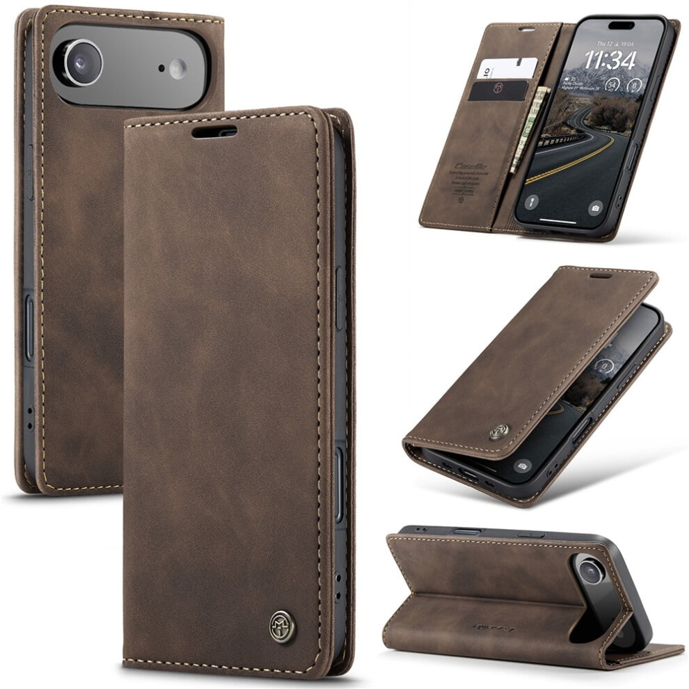 Caseme Leather Flip Wallet Case For Iphone Air Â Magnetic 9170372611638