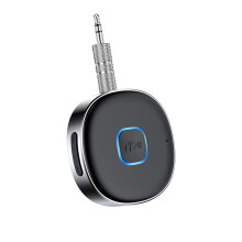 Draadloze 5.0-ontvanger voor in de auto, draadloze AUX-adapter met ruisonderdrukking, draadloze muziekontvanger voor stereo-installatie/bedrade
