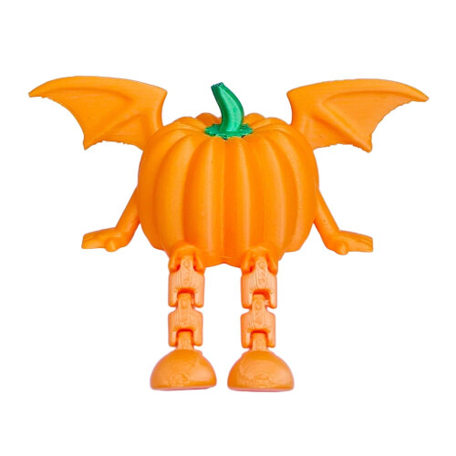 1PC9.5CM3D Εκτυπωμένες Μινιφούρες Κολοκύθας Χάλογουιν με Αρθρωτές Αρθρώσεις: