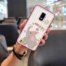 Schokbestendig en schattig TPU-telefoonhoesje voor de BLU View4, volledig omsluitend, vuilafstotend, stofwerend, cartoonontwerp, zacht en waterdicht.