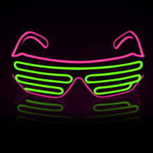 led light up glasses party,led glasses for adults party, Luminous Glasses For Parties, EL Glasses Costumes for Party