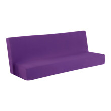 Easy-Going 100% waterdichte stretch bankhoes, effen polyester hoes voor bank, slaapbank, futon – wasbaar, huisdier- en kindvriendelijk