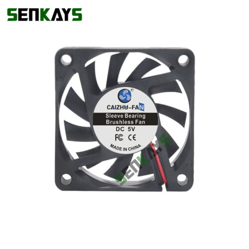 DC5V12V24V60mm6010DC Ventilator60x60x10mm6cm Koelventilator Computer PC CPU Behuizing Koelventilator XH2.54 2Pin