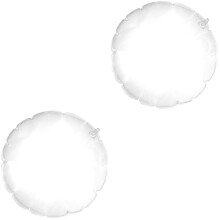 Medal Hanger Display Clear Bib Clips 2 Count