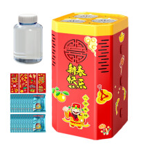 Fireworks Bubble Machine 36 Holes Rechargeable with Sound