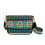 Τσάντα ώμου Boho Southwest Art Print για γυναίκες μίνι χιαστί τσάντα ταξιδιού μοντέρνα με 1