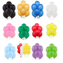20 ballons en latex pur pour fĂŞtes, anniversaires, festivals et mariages.
