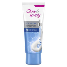 Fair & Lovely Glow & Lovely Soft Glow Moisture Serum Cream With 3% Niacinamide + Vitamin E Moisturizing Cream & Even Tone Face Cream