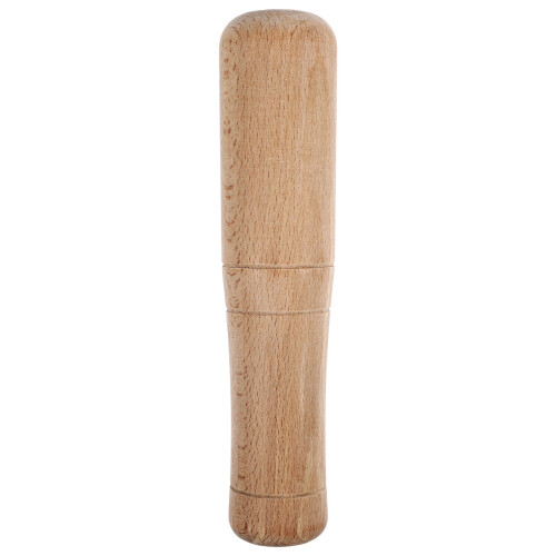 pilão de madeira natural com cabo longo ergonômico e fácil limpeza 2
