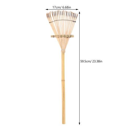 rake de jardim manual para folhas e espalhar solo 1