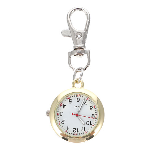relógio de bolso simples com gancho decorativo em metal 1