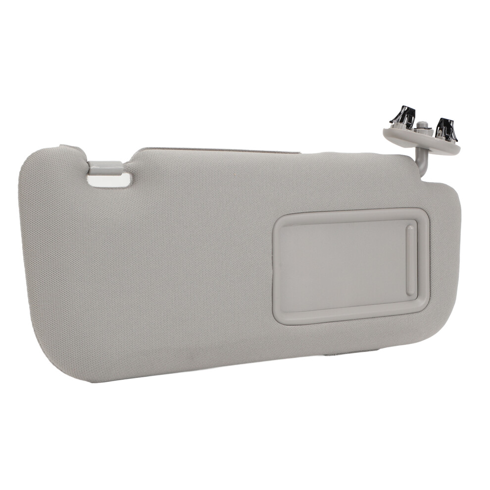 Fabric Sun Visor For Toyota Corolla 2007-2013, Mirror & Replacement Grey 3231387169432