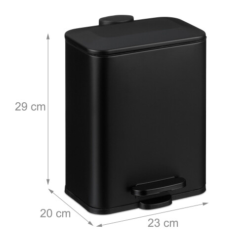 Baderomsavfallsbeholder 5 l Softclose 2