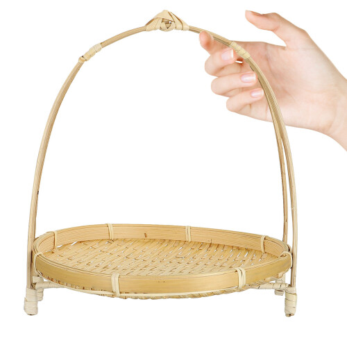 Bamuskö För Frukter, Dessert, Servering, Matförvaring, Organisator 2