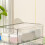 Elegant Acrylic Stackable Drawer Organizer Large Capacity for Makeup & Medicine 5