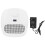 Infrared Sensor Nail Dust Extractor UV LED Dual Light Source Gel Nail Polish Curing Lamp LCD Display Timer Function Rechargeable Cordless Nail Vacuum 1