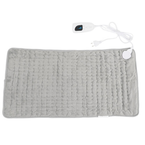 Soft Electric Heating Pad For Cramps With Smart Temperature Control Elastic Support Straps And Rapid Heat Distribution System