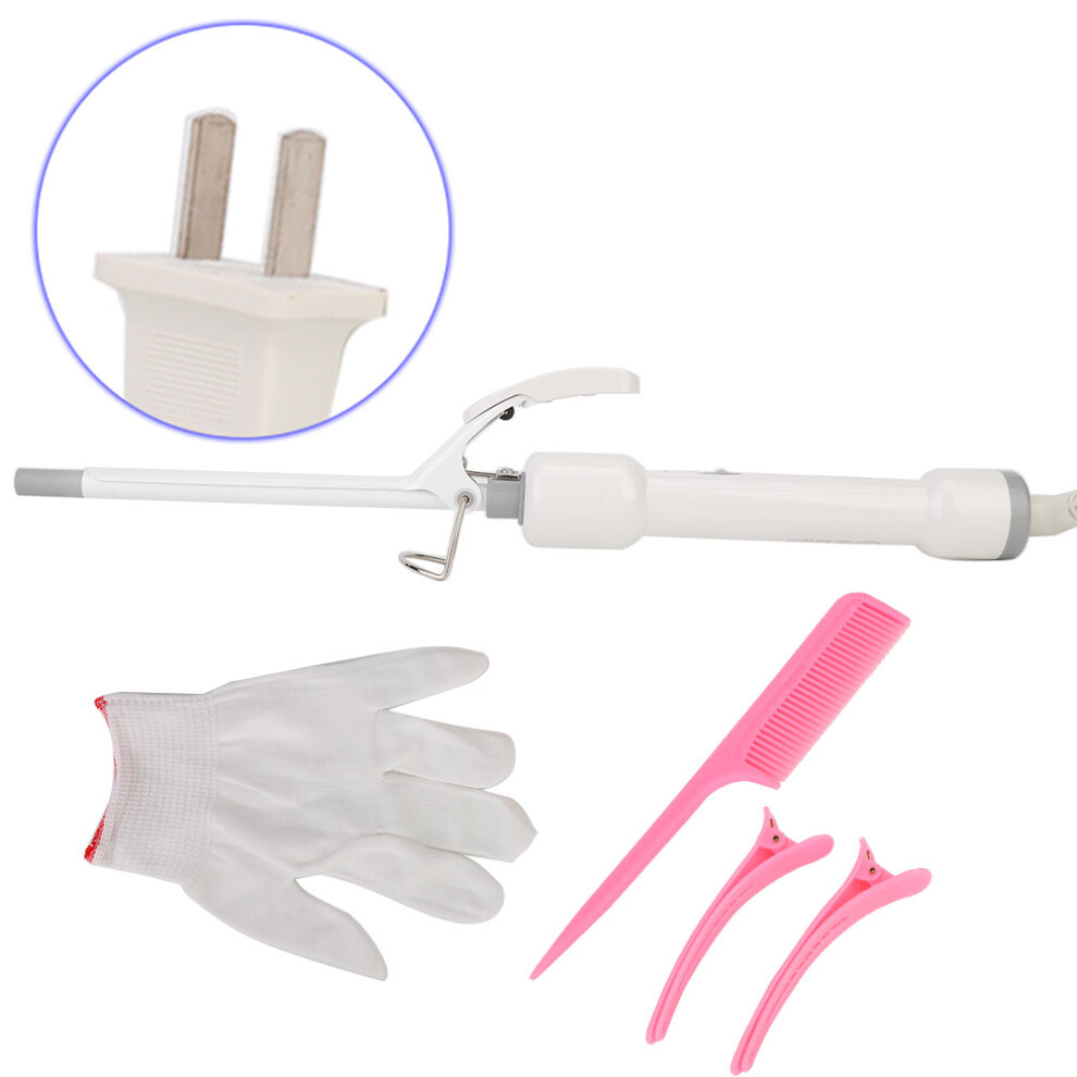 Adjustable Temperature Curling Iron With Intelligent Temp Control Fast Even Heat Up Digital Ceramic Curling Wand Auto Shut Off Dual Voltage
