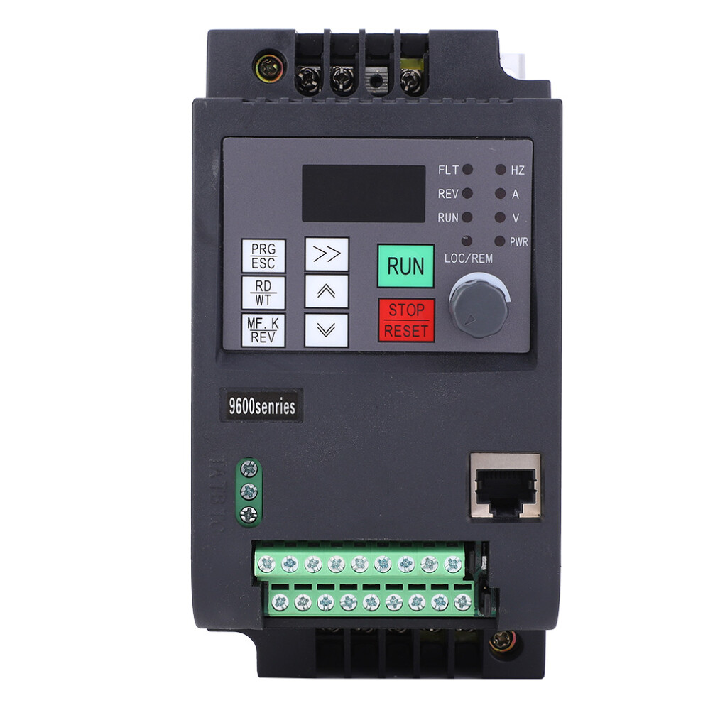 High Power Output Variable Frequency Drive Digital Display Cnc Motor Controller Efficient Heat Dissipation Single To3phase Inverter Compact Design 9180479839163