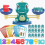 Hands-On Math Toy For Preschoolers, Encouraging Mathematical Thinking Through Interactive Learning With Creative Building Structures And Safe 1