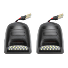 Durable LED License Plate Light Module With6500K Bright White Light And Non Polarity Plug And Play Connection CANBUS Technology Error Free Operation