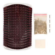 Massage Combs For Cats, Soft Fur Removal With Catnip Durable Plastic Bristles Eco-Friendly Materials Easy To Install Easy To Clean Pet Comfort Tool
