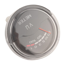 Medidor de temperatura da água Precision Volt para barcos, carros e veículos, com função de aviso, iluminação LED branca e display de alta