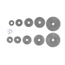 HT250Grey Iron Gear Set T80T60T50T40T35T30Fine Milling Techniques High Accuracy Rust Resistant For Workshop Machining Tools