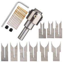 Woodworking Bead Drill Bit Set High Hardness Alloy Steel Material Corrosion Resistance Anti Rust Easy Cutting Works With Any Type Of Wood Precision