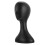 Tête Mannequin Noire Plastique Pour Salon Et Display 4