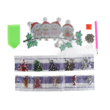 Kreatívne DIY remeslo Diamond Art Maľba Korálky Štvorcové AB Vŕtačky 5D Diamond Art DIY remeslo pre sviatočné dekorácie a aplikácie na